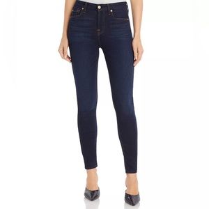 7 For All Mankind Slim Illusion Mid Rise Ankle Skinny Jeans